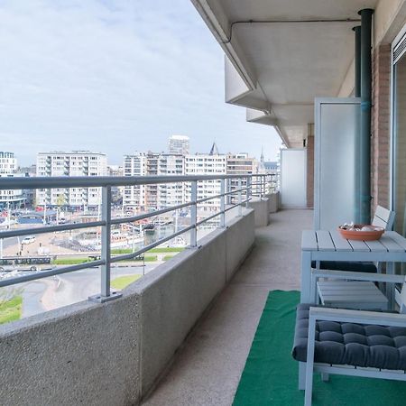 Zongericht Appartement Met Zicht Op De Jachthaven Oostende Bagian luar foto
