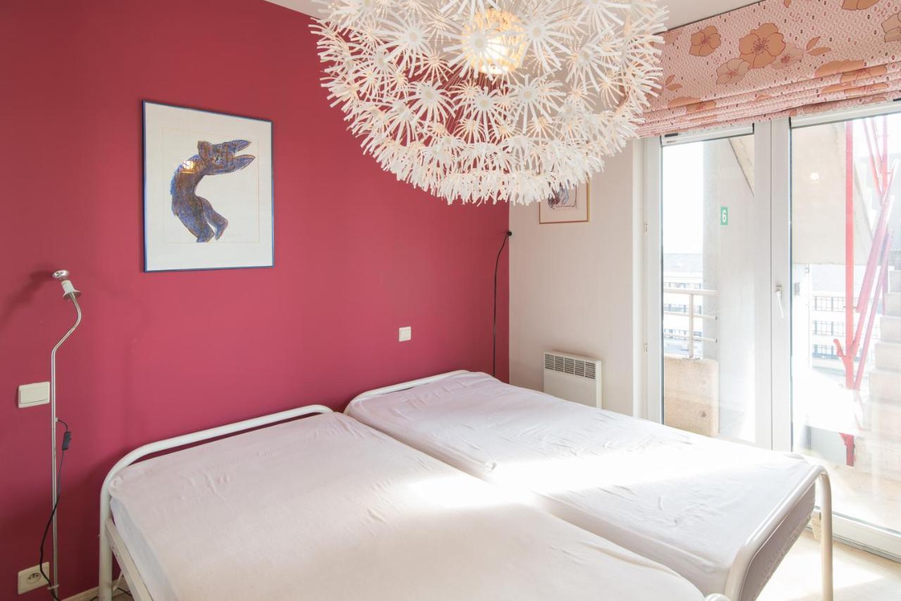 Zongericht Appartement Met Zicht Op De Jachthaven Oostende Bagian luar foto